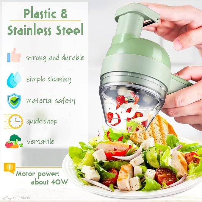 SmartPrep 4-in-1 Electric Food Cutter