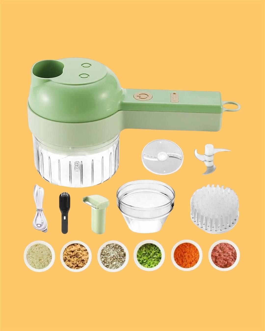 SmartPrep 4-in-1 Electric Food Cutter